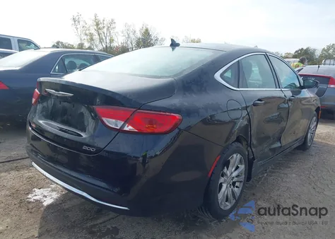 2017 Chrysler 200 Limited Platinum z USA, uszkodzony, nr VIN 1C3CCCAB0HN506548